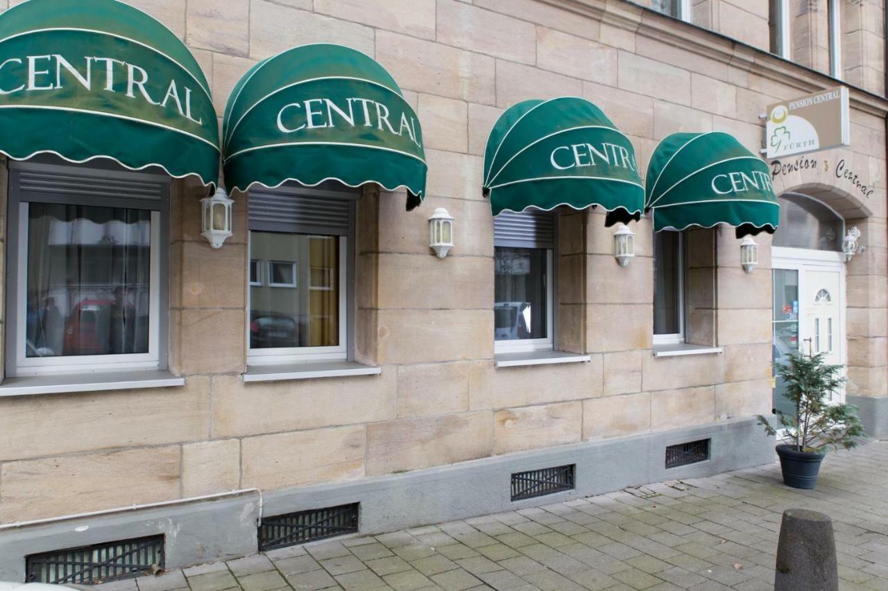 Hotel Pension Central Nuernberg-Fürth Exterior foto